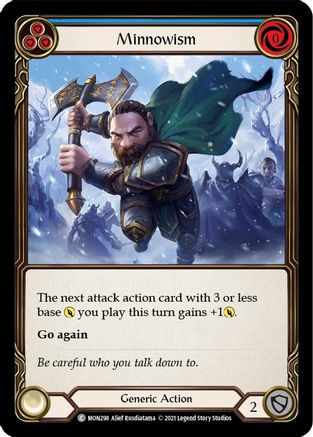 Minnowism (Blue) (MON298) Unlimited Edition  - Monarch
