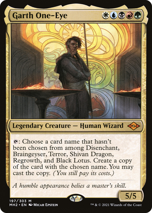 Garth One-Eye [Modern Horizons 2] Foil