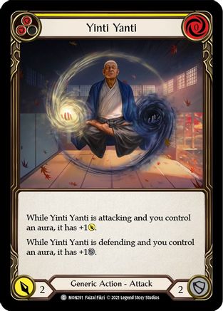 Yinti Yanti (Yellow) (MON291) (1st Edition) Rainbow Foil - Monarch