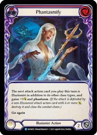 Phantasmify (Red) (MON095) Unlimited Edition Rainbow Foil - Monarch