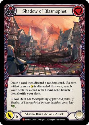 Shadow of Blasmophet (MON125) (1st Edition) - Monarch