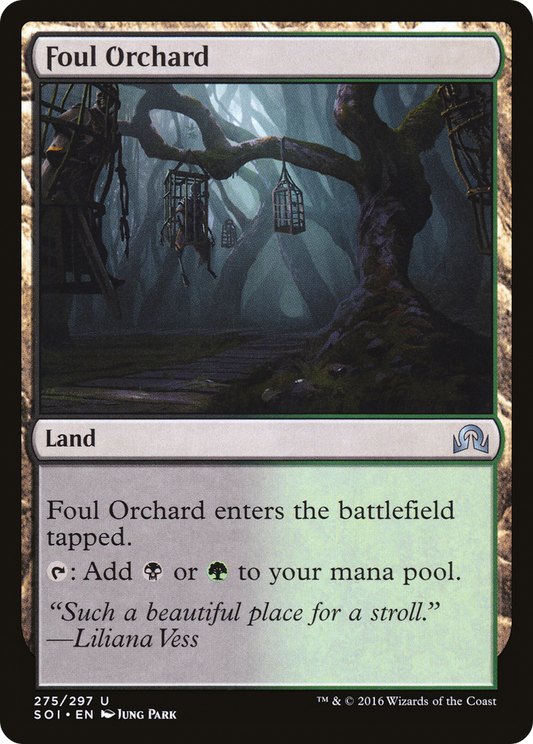 Foul Orchard [Shadows over Innistrad] Foil