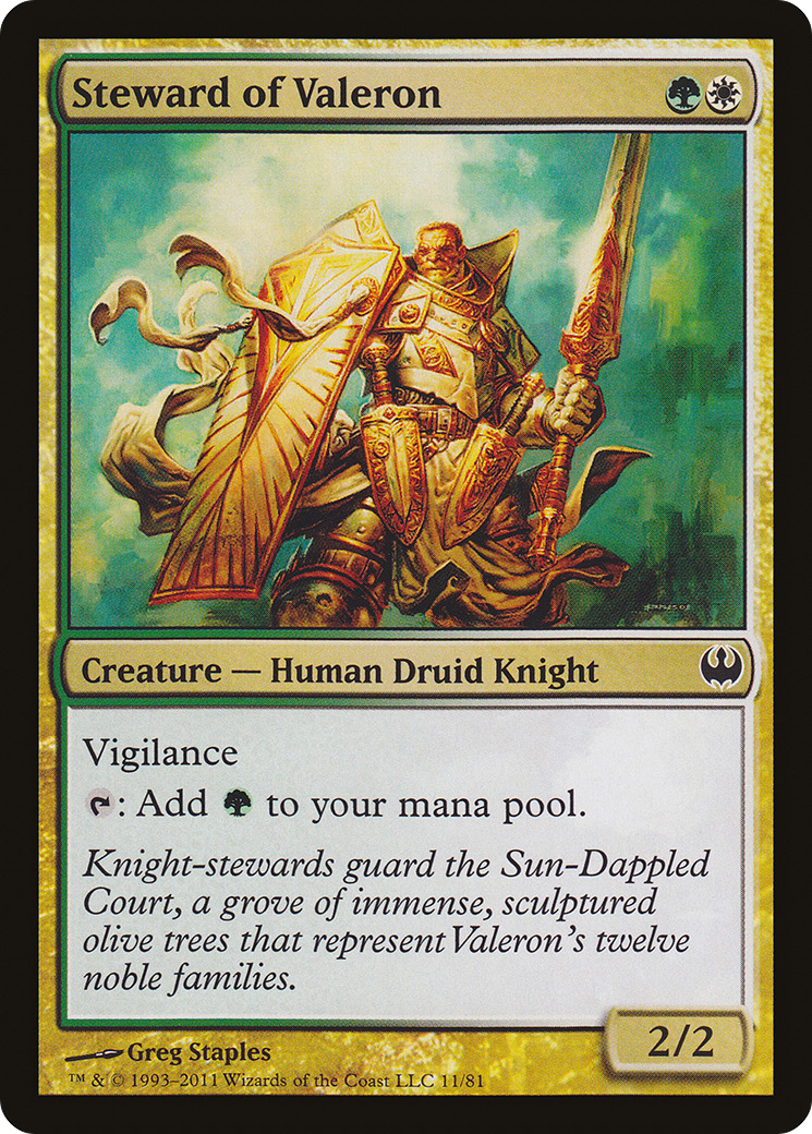 Steward of Valeron (011) - Duel Decks: Knights vs. Dragons