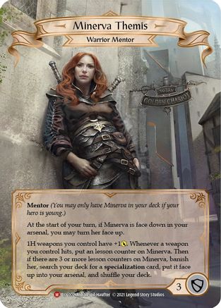 Minerva Themis (BOL002) - Blitz Deck: Monarch - Boltyn