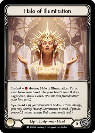 Halo of Illumination (BOL005)  - Blitz Deck: Monarch - Boltyn