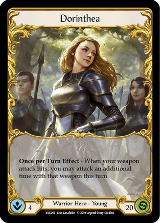 Dorinthea // Bravo (XXX001) - Flesh and Blood: Promo Cards