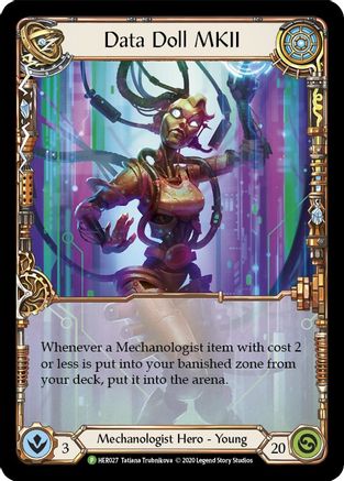 Data Doll MKII (HER027) Cold Foil - FaB Promos