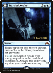 Startled Awake // Persistent Nightmare [Shadows over Innistrad Prerelease Promos] | Silver Goblin