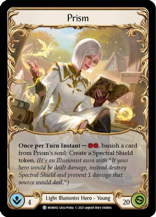 Prism // Prism, Sculptor of Arc Light (MON002) Unlimited Edition  - Monarch