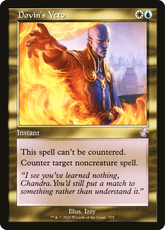 Dovin's Veto (Timeshifted) [Time Spiral Remastered] Foil