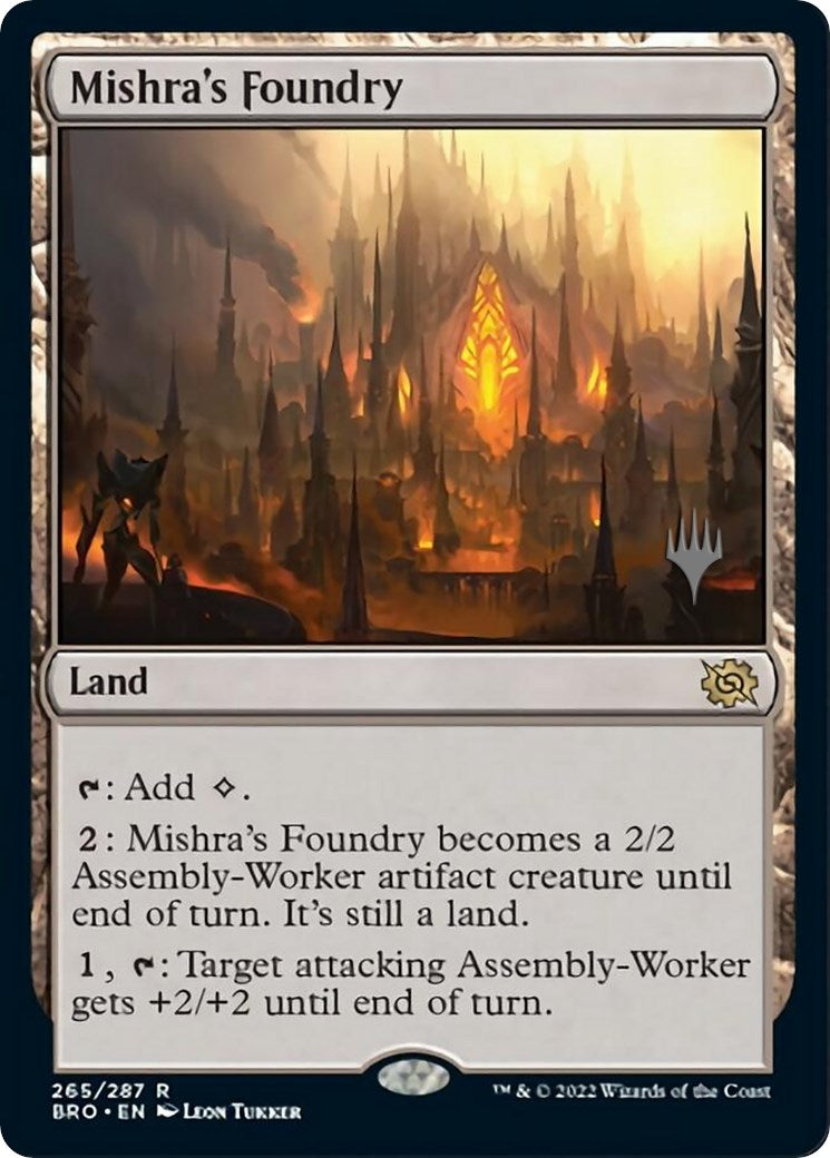 Mishra's Foundry (Promo Pack) [The Brothers' War Promos] | Silver Goblin