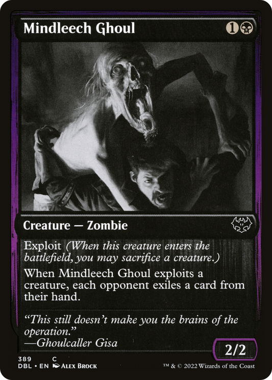 Mindleech Ghoul [Innistrad: Double Feature] Foil