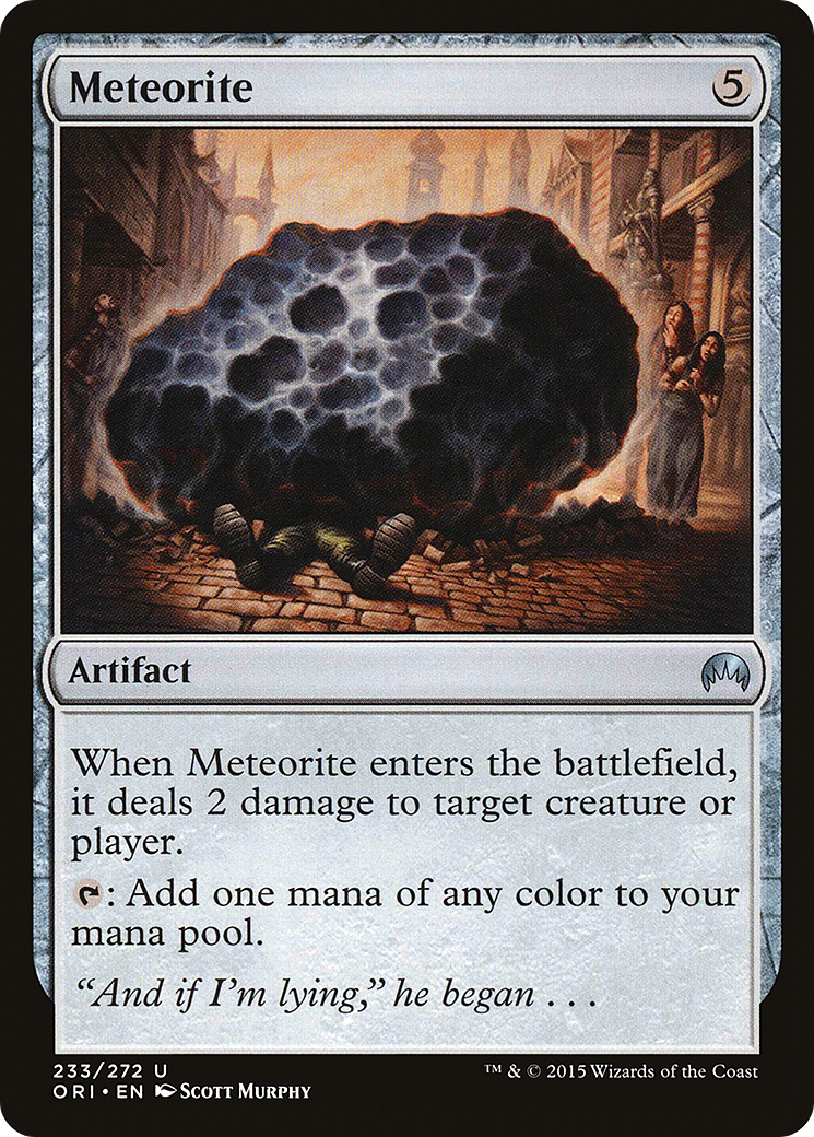 Meteorite [Magic Origins] Foil