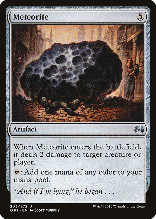 Meteorite [Magic Origins] Foil