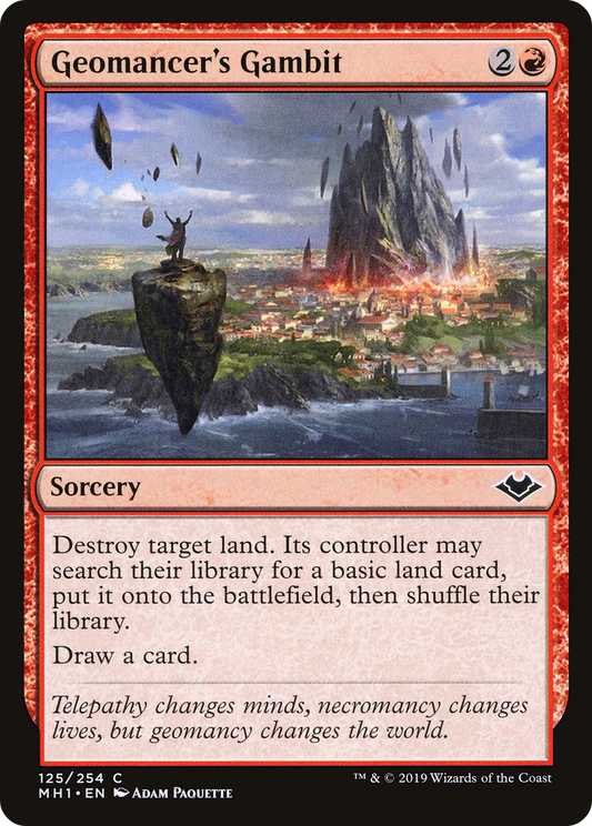Geomancer's Gambit [Modern Horizons] Foil