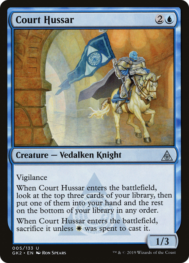 Court Hussar [Ravnica Allegiance Guild Kit] | Silver Goblin