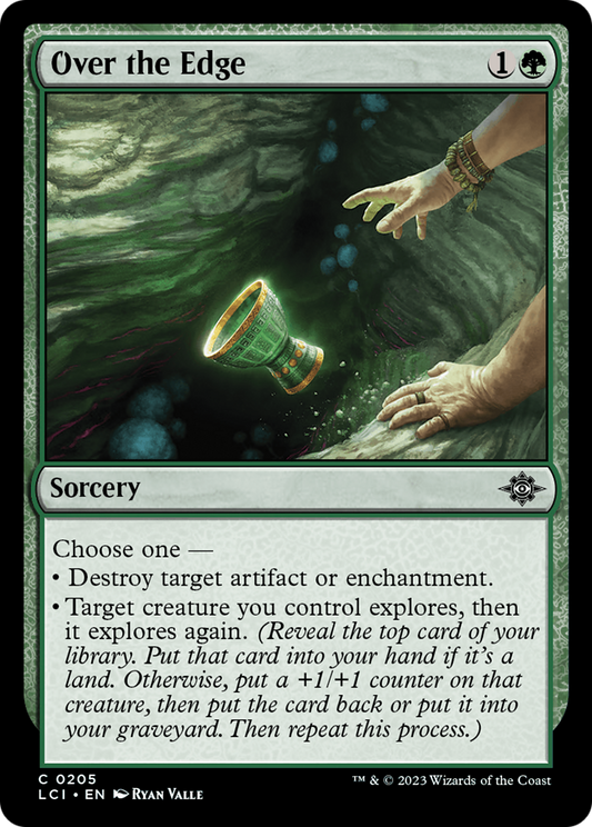 Over the Edge [The Lost Caverns of Ixalan] Foil