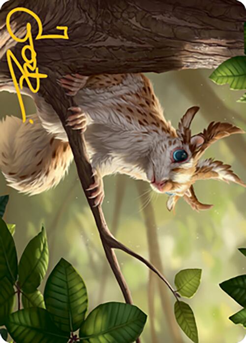 Squirrel Sovereign Art Card (Gold-Stamped Signature) [Modern Horizons 2 Art Series] | Silver Goblin