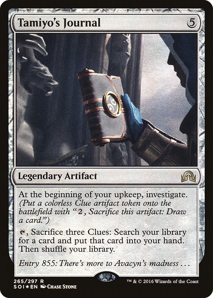 Tamiyo's Journal (Entry 855) (265) Foil - Shadows over Innistrad