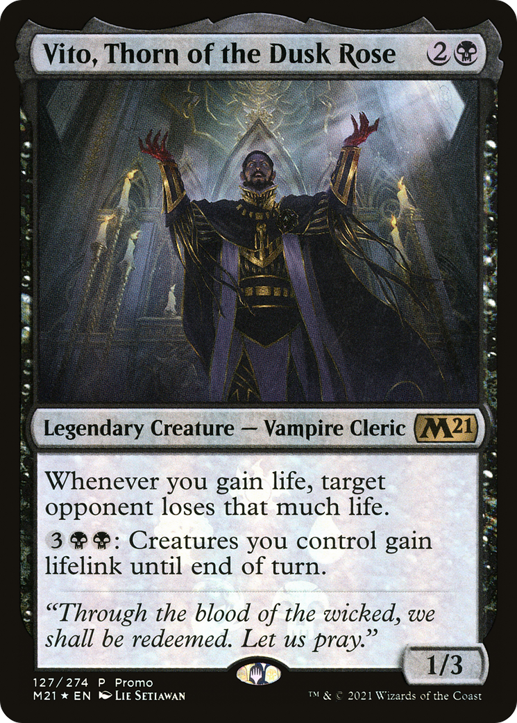 Vito, Thorn of the Dusk Rose [Resale Promos] | Silver Goblin