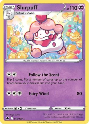 Slurpuff (68) - SWSH06 Chilling Reign