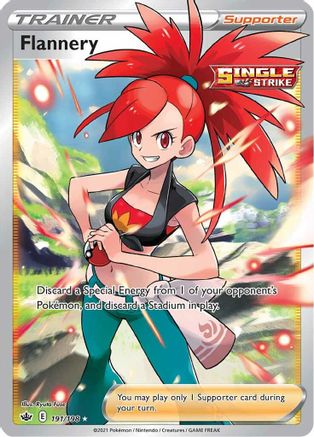 Flannery (Full Art) (191) Holofoil - SWSH06 Chilling Reign