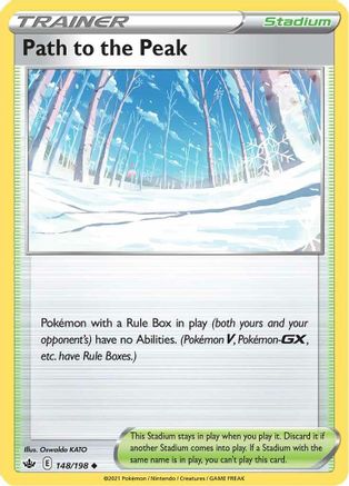 Path to the Peak (148) Reverse Holofoil - Chilling Reign