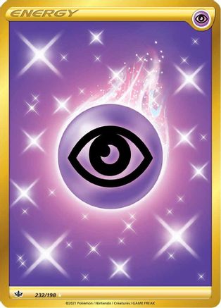 Psychic Energy (Secret) (232) Holofoil - SWSH06 Chilling Reign