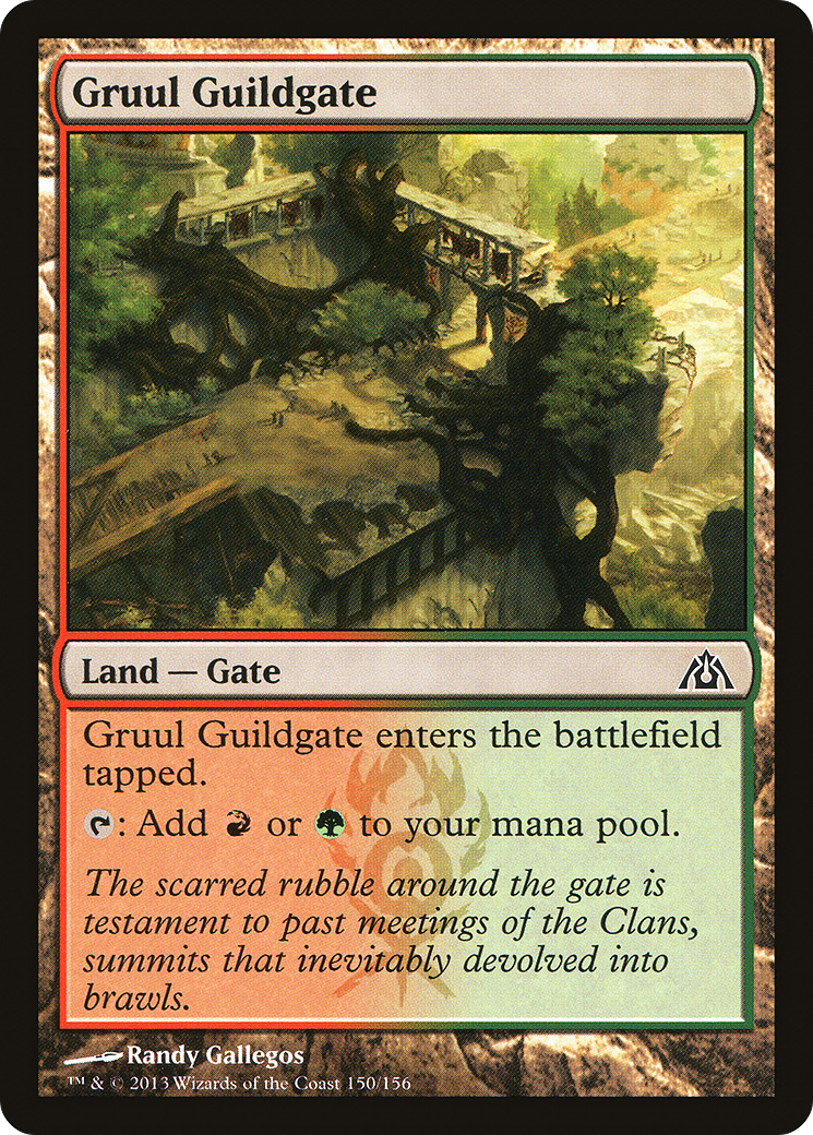 Gruul Guildgate [Dragon's Maze] Foil