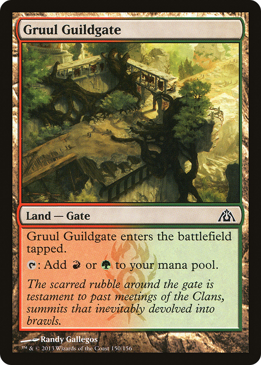 Gruul Guildgate [Dragon's Maze] Foil