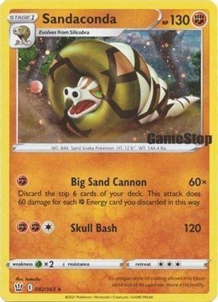 Sandaconda - 082/163 (Gamestop Exclusive) (82) Holofoil - Miscellaneous Cards & Products