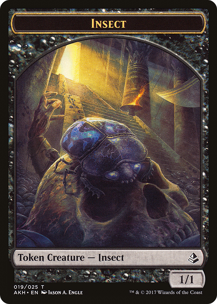 Insect Token [Amonkhet Tokens] Foil