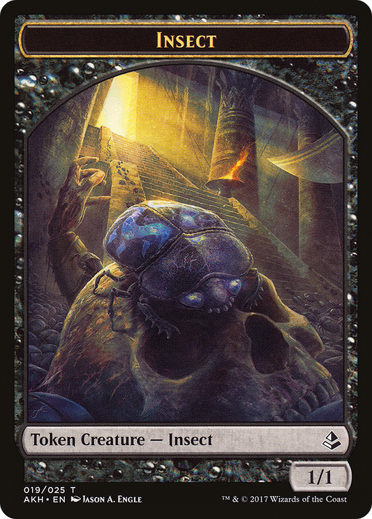 Insect Token [Amonkhet Tokens] Foil