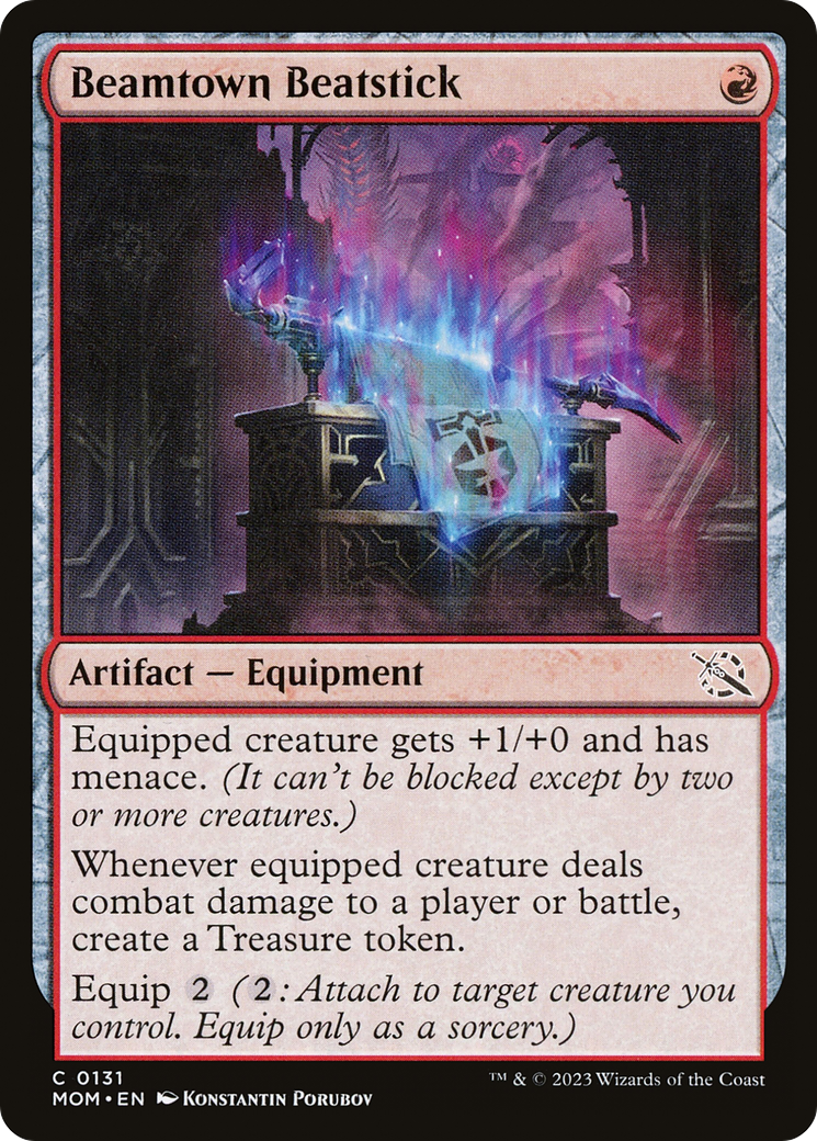 Beamtown Beatstick [March of the Machine] Foil