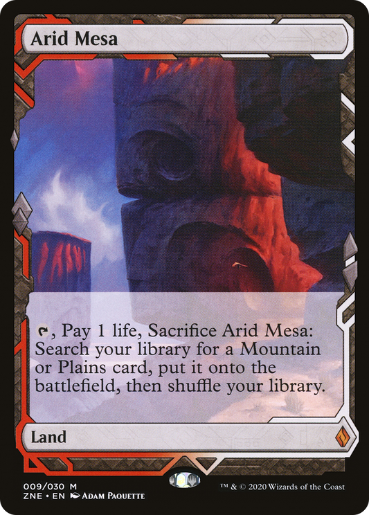 Arid Mesa (Expeditions) [Zendikar Rising Expeditions] Foil