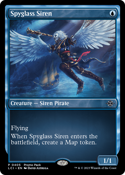 Spyglass Siren [The Lost Caverns of Ixalan Promos] Foil