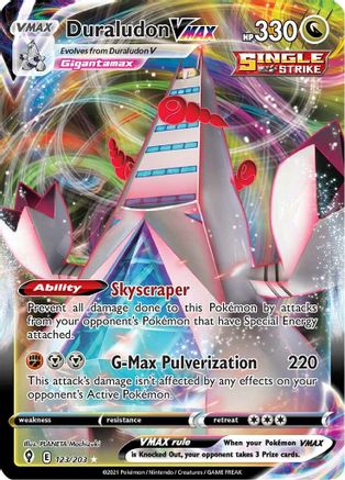 Duraludon VMAX (123) Holofoil - SWSH07 Evolving Skies