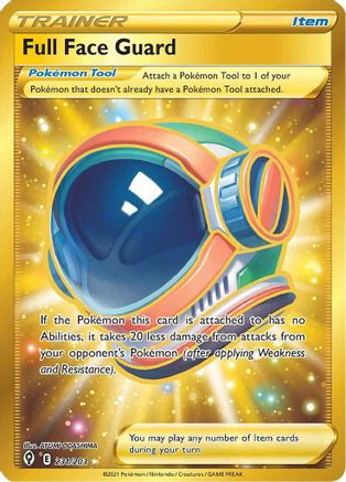 Full Face Guard (Secret) (231) Holofoil - Evolving Skies