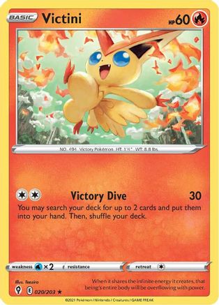 Victini (20) Holofoil - Evolving Skies