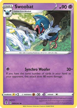 Swoobat (69) - Evolving Skies