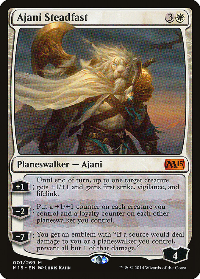 Ajani Steadfast [Magic 2015] | Silver Goblin