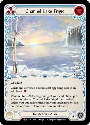 Channel Lake Frigid (ELE146) (Unlimited Edition) Rainbow Foil - Tales of Aria