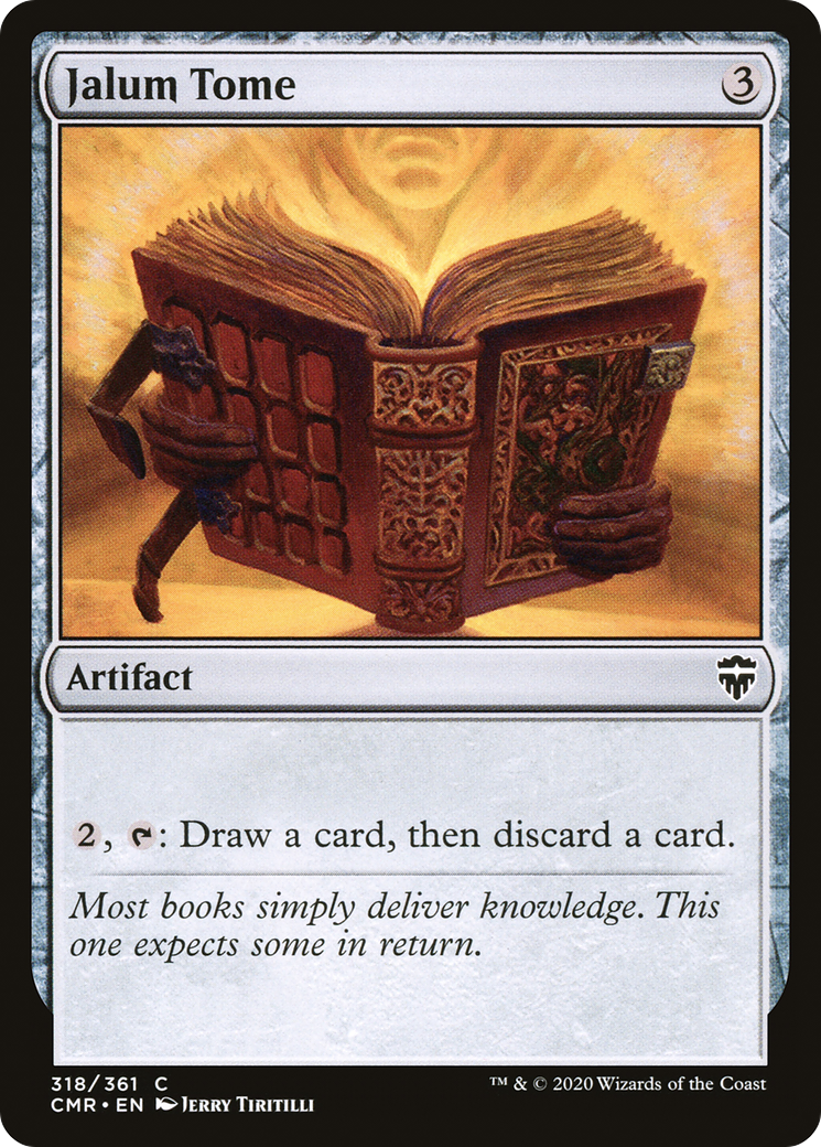 Jalum Tome [Commander Legends] Foil