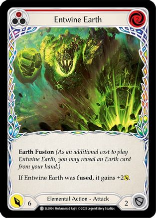Entwine Earth (Red) (ELE094) (1st Edition) - Tales of Aria