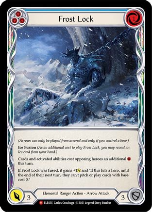 Frost Lock (ELE035) 1st Edition  - Tales of Aria