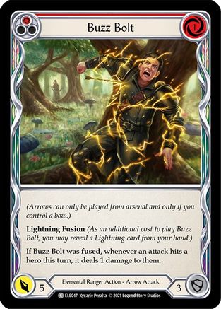 Buzz Bolt (Red) (ELE047) (1st Edition) - Tales of Aria