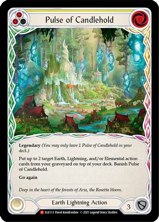 Pulse of Candlehold (ELE113) (Unlimited Edition) Rainbow Foil - Tales of Aria