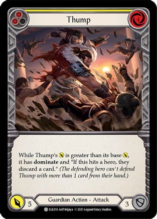 Thump (Yellow) (ELE210) Unlimited Edition  - Tales of Aria