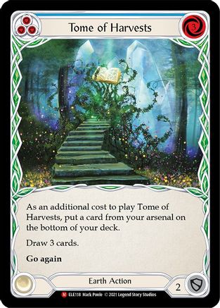Tome of Harvests (ELE118) (Unlimited Edition) Rainbow Foil - Tales of Aria