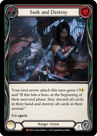 Seek and Destroy (ELE215) Unlimited Edition  - Tales of Aria